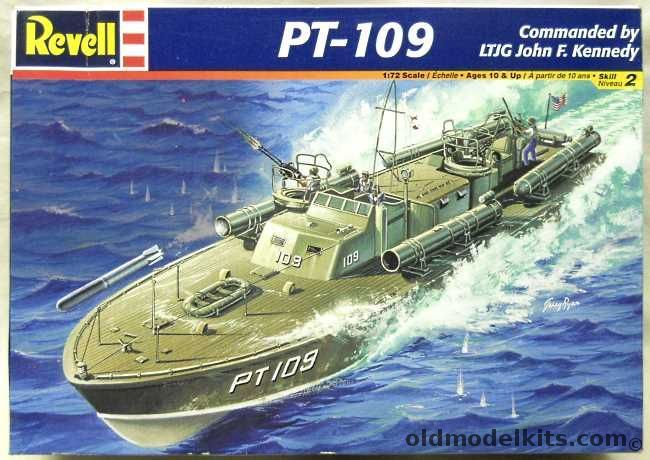 Revell 1/72 PT-109 John F. Kennedy - (PT Boat) - Bagged, 85-0310 plastic model kit
